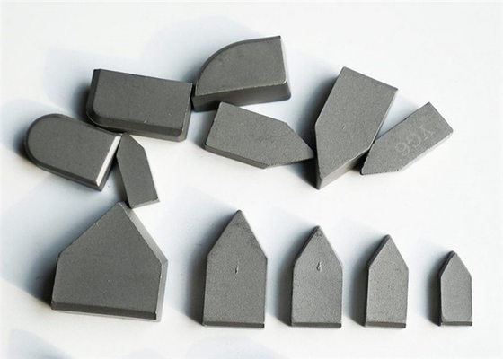 Çin Aşınma Dayanımı Tungsten Karpit Ucu YG3X / YG3 / YG6X Sınıfına Ekler Tedarikçi