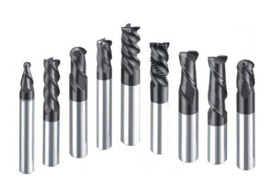 Yüksek Aşınma Direnci 0.5mm - 10 Mm Çap arası Tungsten Karbür End Mill Tedarikçi